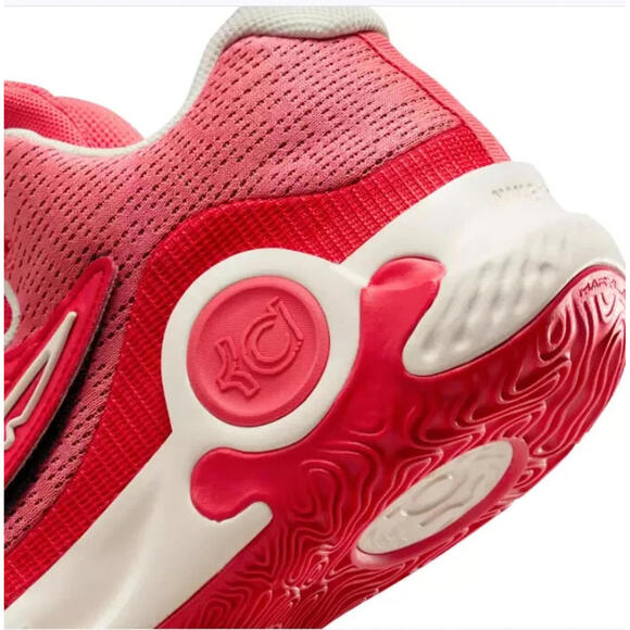 Nike KD Trey 5 X Basketball Shoes Size 14 Uni Red Coco Ember Zoom Air DD9538 601 - Picture 4 of 13